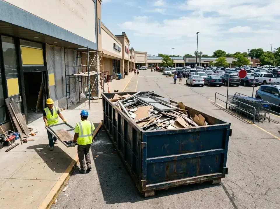 retail-store-renovation-debris-003 — frequently asked questions, Roll-off Dumpster Rentals in Town and Country, WA